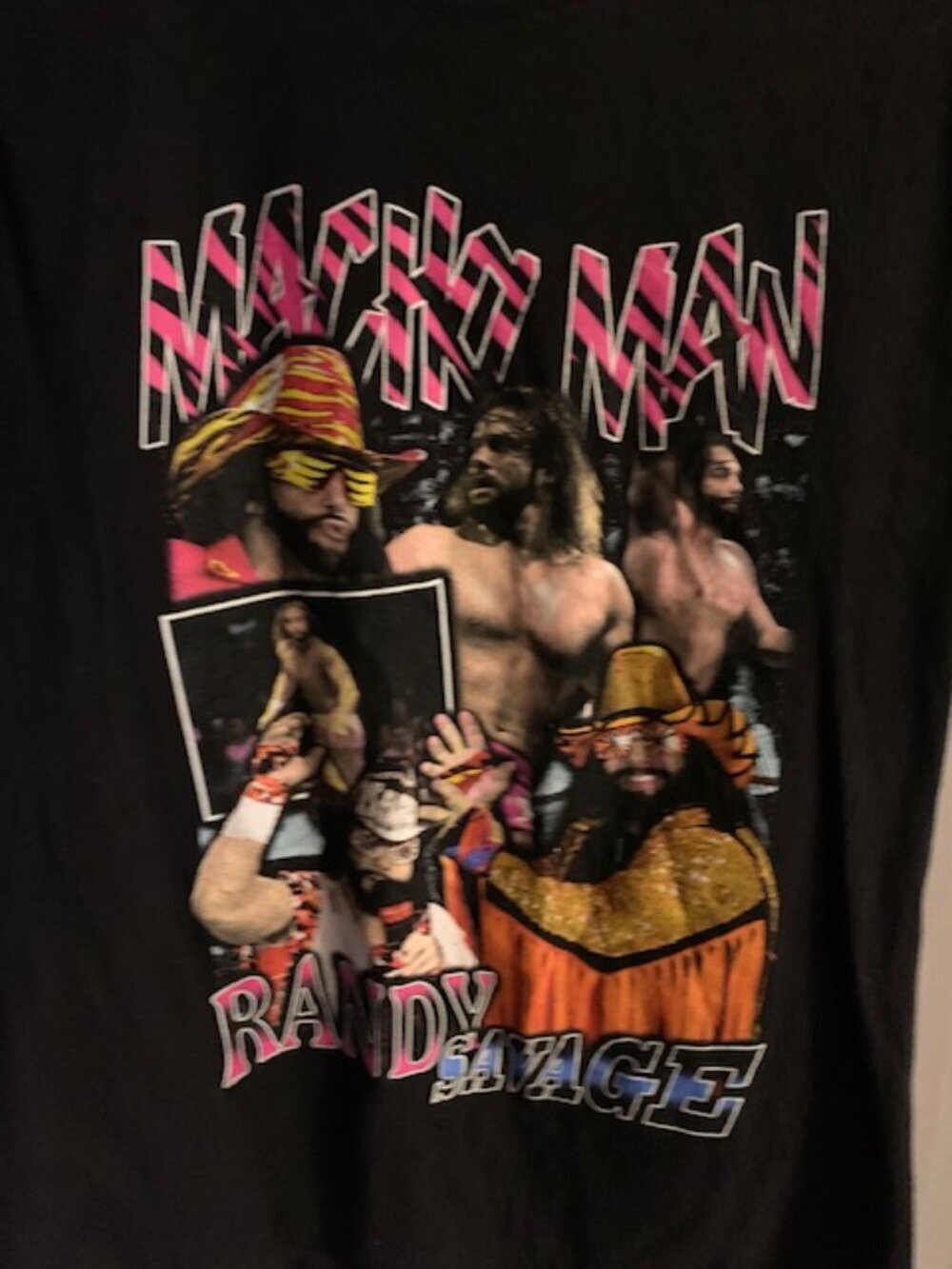 WRESTLING "RANDY SAVAGE " TSHIRT (MEDIUM) - Picture 4 of 5
